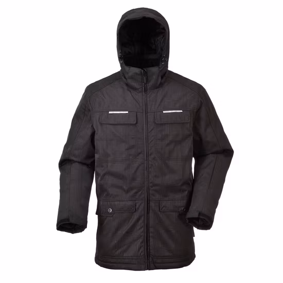 Hiver isolé froid chaud 100% polyester/nylon/coton ouaté Pufferthermal Parka vêtements de travail sports de plein air 3 en 1 veste de ski