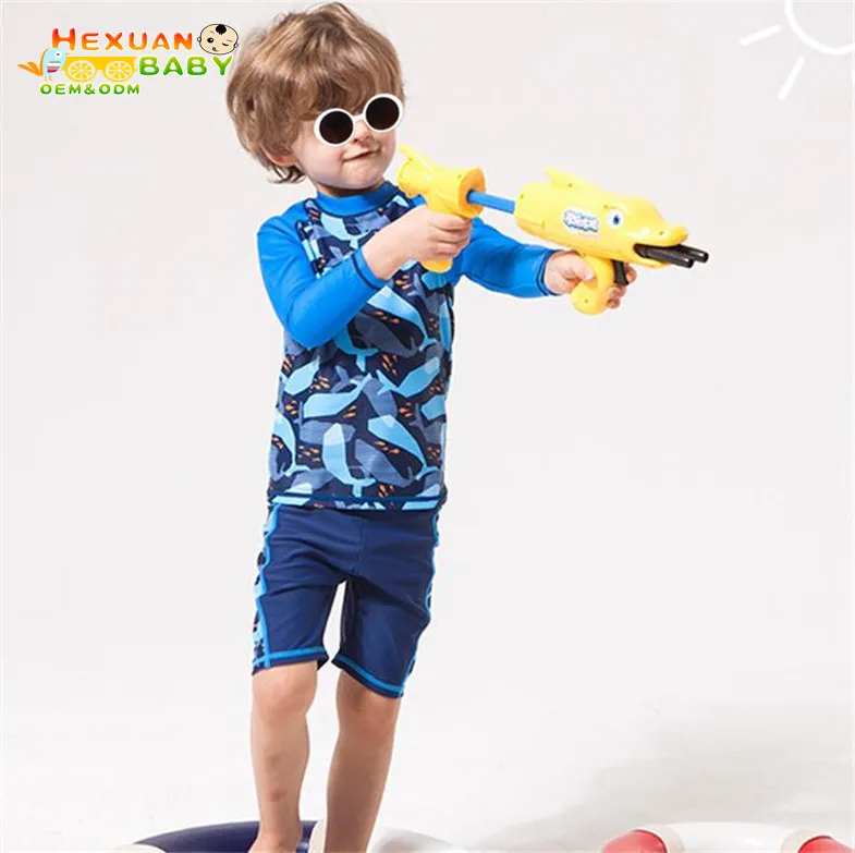 Little Children Beachwear Cute Cartoon Kids Maillots de bain pour garçons